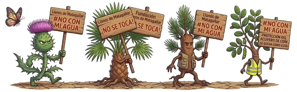 Las plantas del Llano de Matagallar se quedan como están